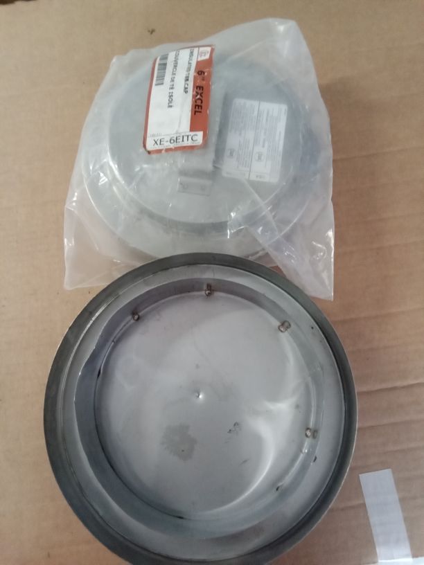6" insulated tee cap ICC-6EITC