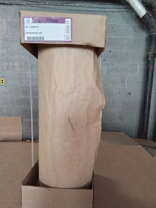 6" X 18" Length ICC Excel Prime Single Wall