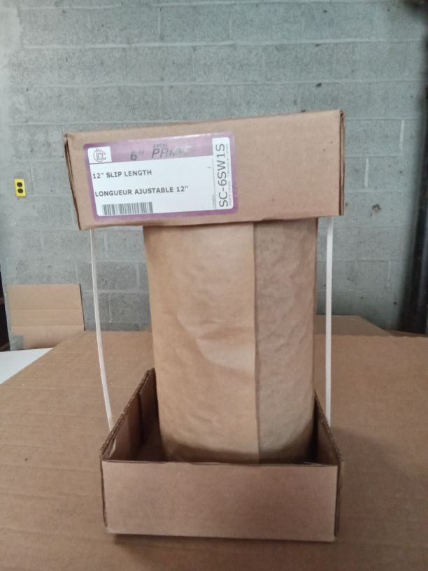 6" X 12" Slip length ExcelPrime single wall ICC 6SW1S