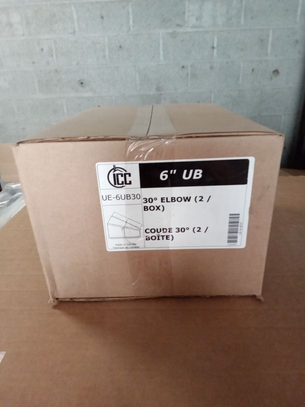 ICC ultra black 30° elbow ICC-6UB30