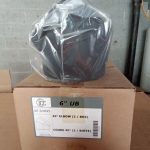 6" X 45° Elbow Single UltraBlack double wall stove pipe ICC-6UB45