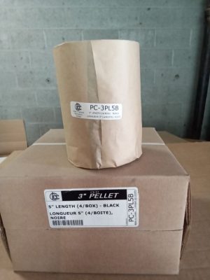 3" x 5" Length black ICC PC-3PL5B