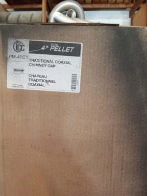 4" Traditional Coaxial Chimney Cap ICC-PM-4PCT