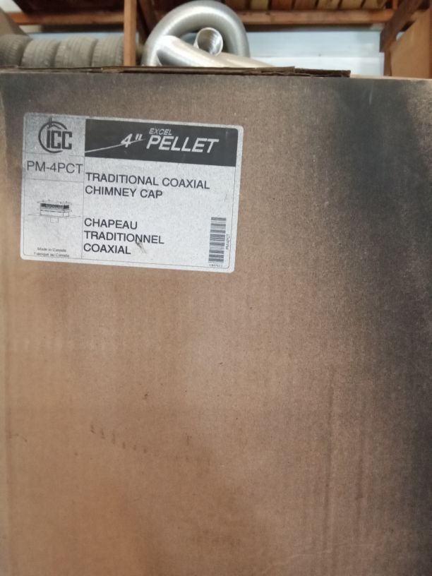 4" Traditional Coaxial Chimney Cap ICC-PM-4PCT