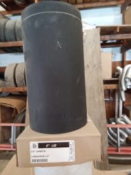 6" X 12" Length UltraBlack double wall stove pipe ICC-UC-6UB1F