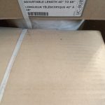 8" telescoping length 40" to 68" Ultra Black ICC-UC-8UBAF