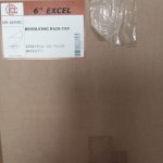 6" SS Revolving rain cap ICC XM-6ERRC