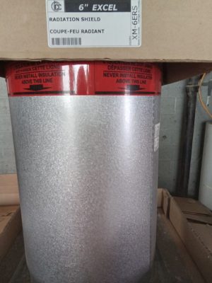 ICC 6" fire stop - radiation shield ICC-XM-6ERS