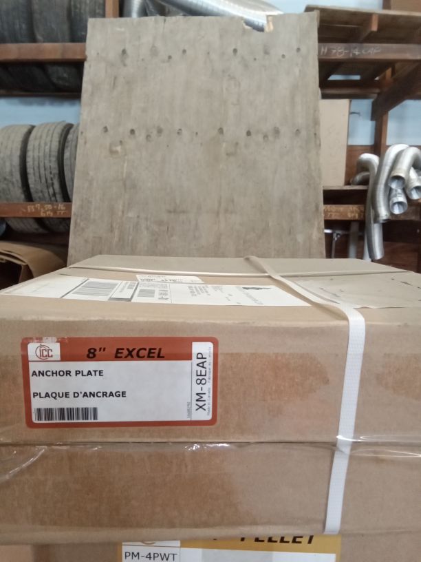 ICC 8" Diameter EXCEL Anchor Plate ICC-XM-8EAP