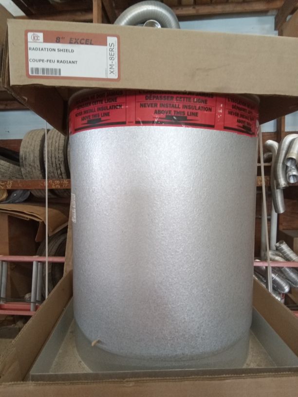 8" ICC Excel Chimney Radiation Shield ICC-XM-8ERS