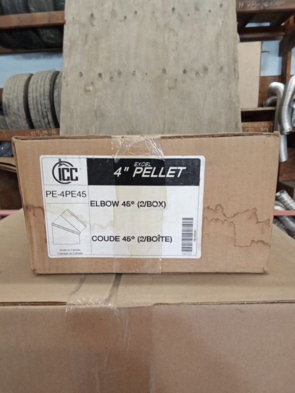 4" 45° elbow ICC-PE-4PE45