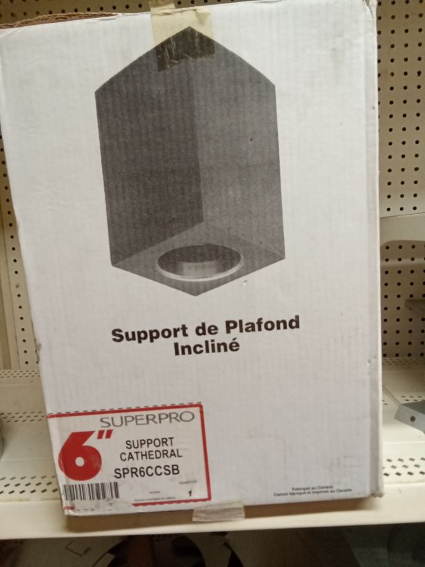 6" SuperPro Cathedral Ceiling Support Box SPR6CCSB