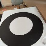 Trim ring - black for 0/12 to 4/12 pitch ceiling support