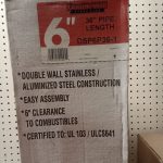 6" x 36" Super Pro Double Wall Pipe