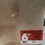 6" Selkirk Attic insulation shield