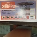 9 x 13" Black painted Chimney Cap