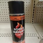 Stove Bright Spray Paint - Flat Black