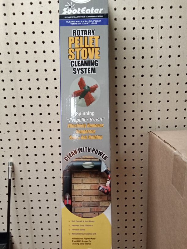 SootEater rotary PELLET cleaning system