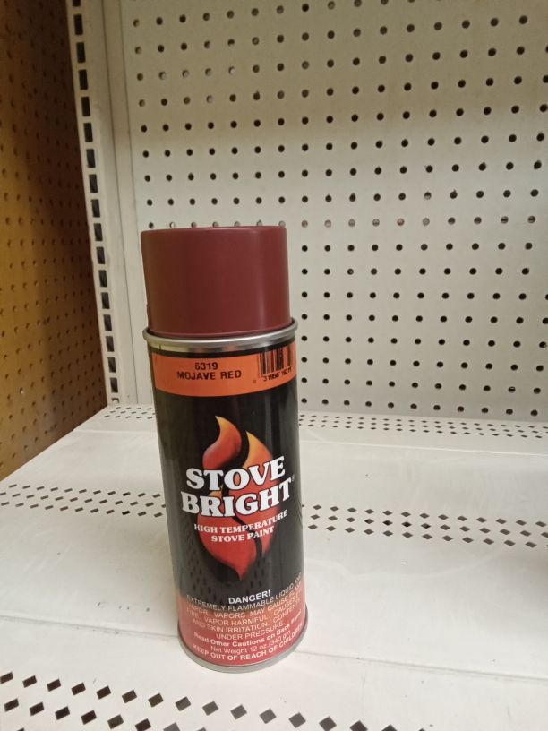 Stove Bright Spray Paint – Mojave Red