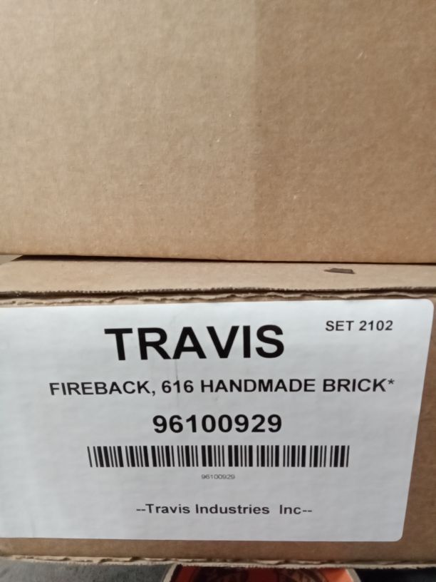 Handmade Brick Fireback