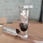 3" Stainless Steel Tee with snout