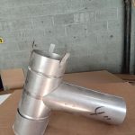 4" Stainless Steel Tee with snout (Copy)