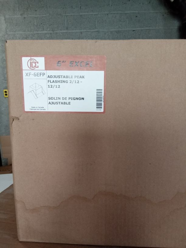 Excel 6″ Peak Adjustable Flashing 2/12-12/12