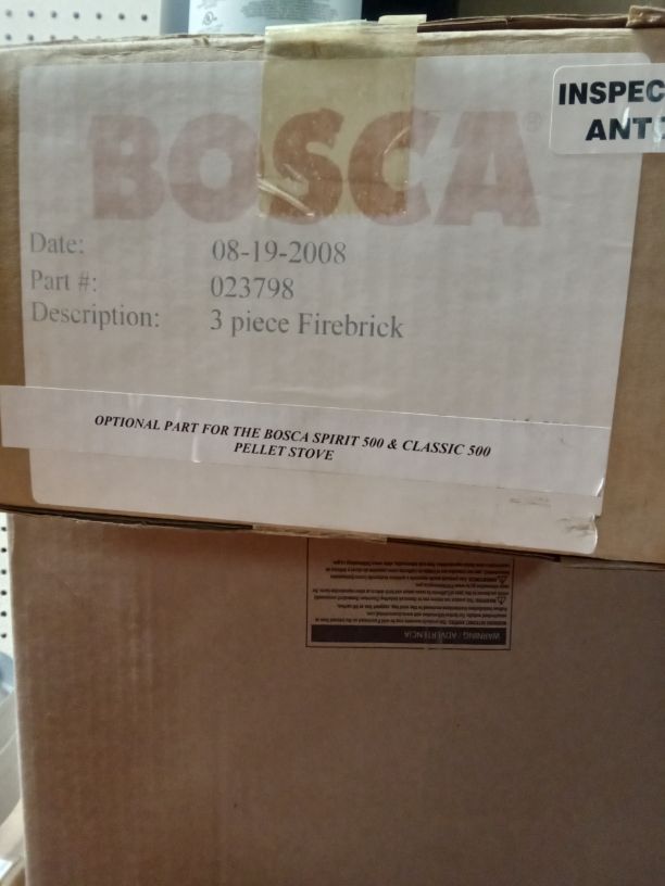Bosca Pellet Firebrick