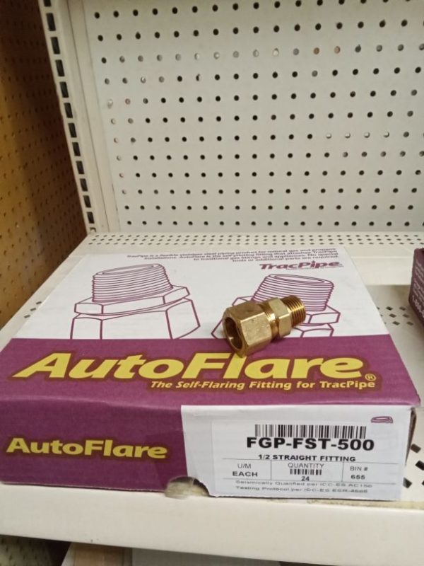 1/2" Straight Fitting