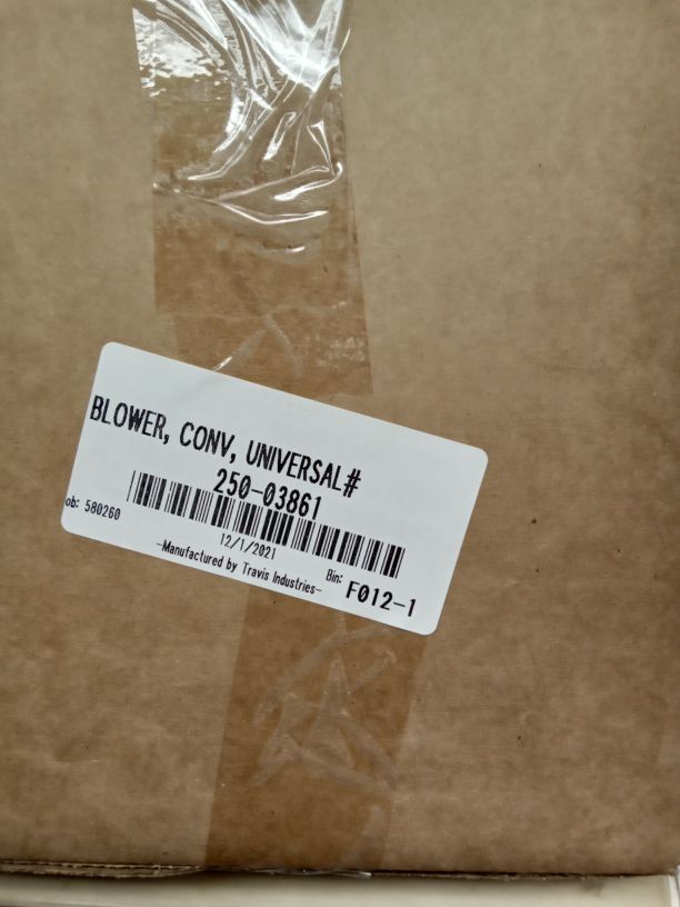 Convection Blower for Spirit Gas Stove