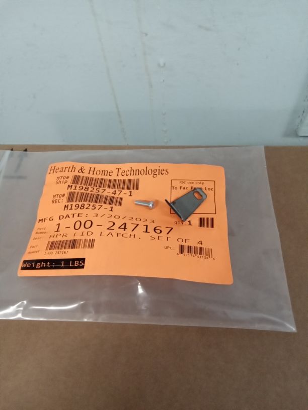 ACC Hopper Lid latch – set of three