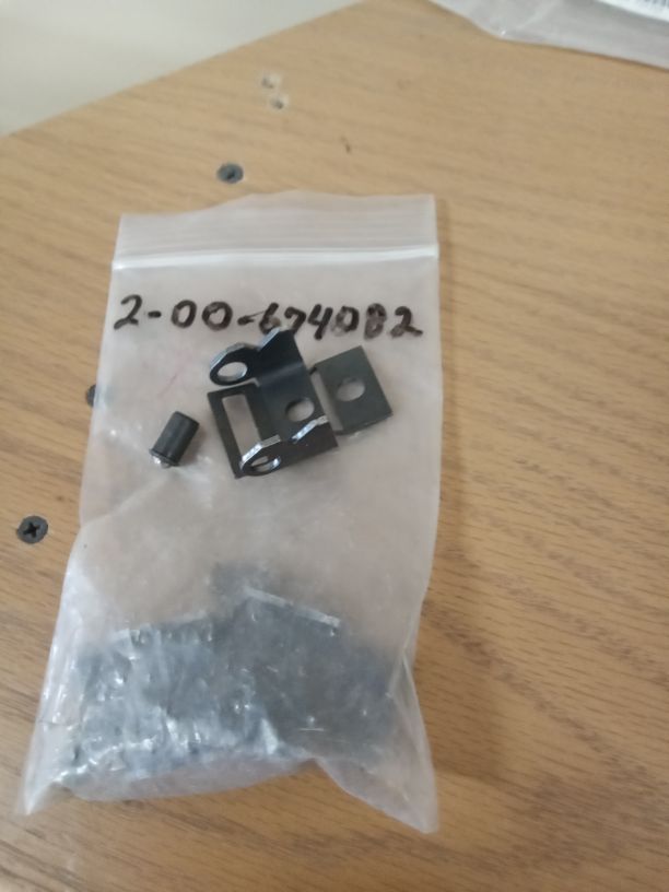 Hopper ball spring bracket