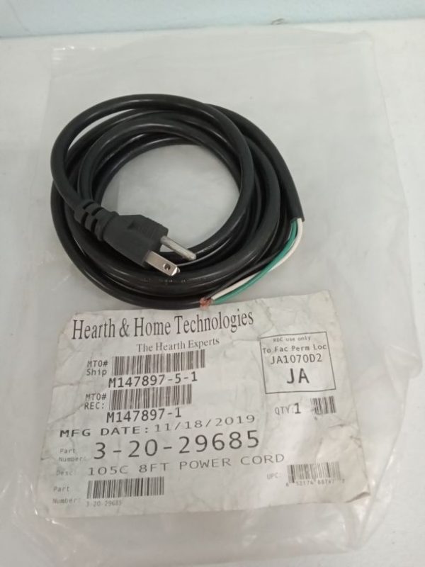105C 8Ft Power cord