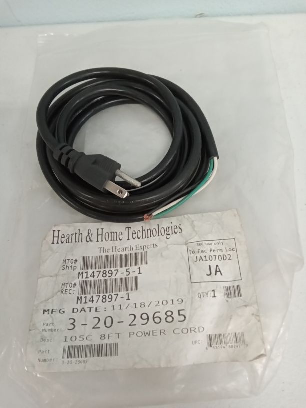 105C 8Ft Power cord