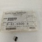 Ball plunger, 5/16″x1/2″ black