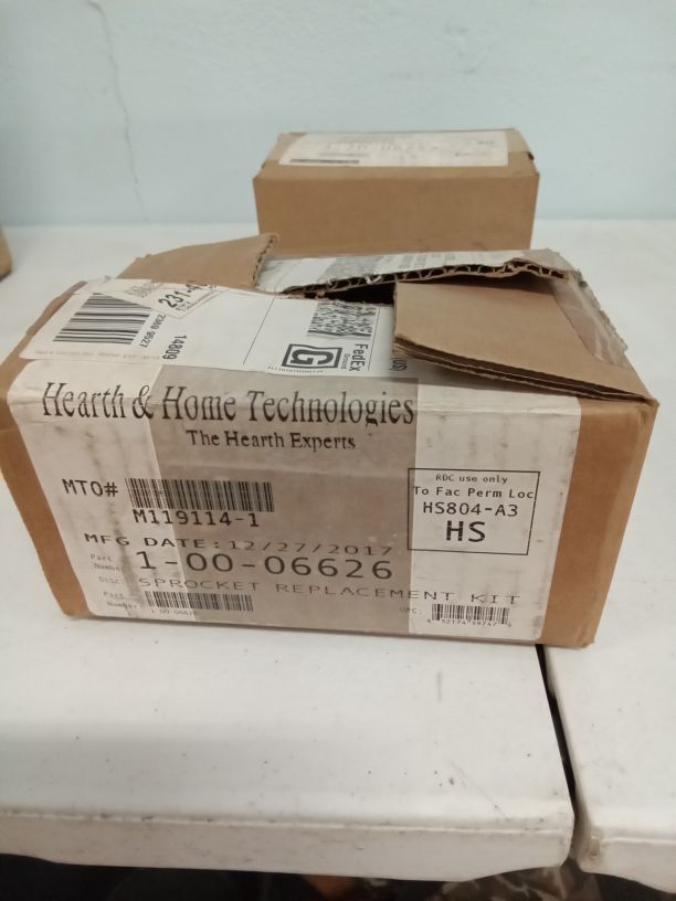 Old motor mount bracket kit includes sprockets, chain etc.