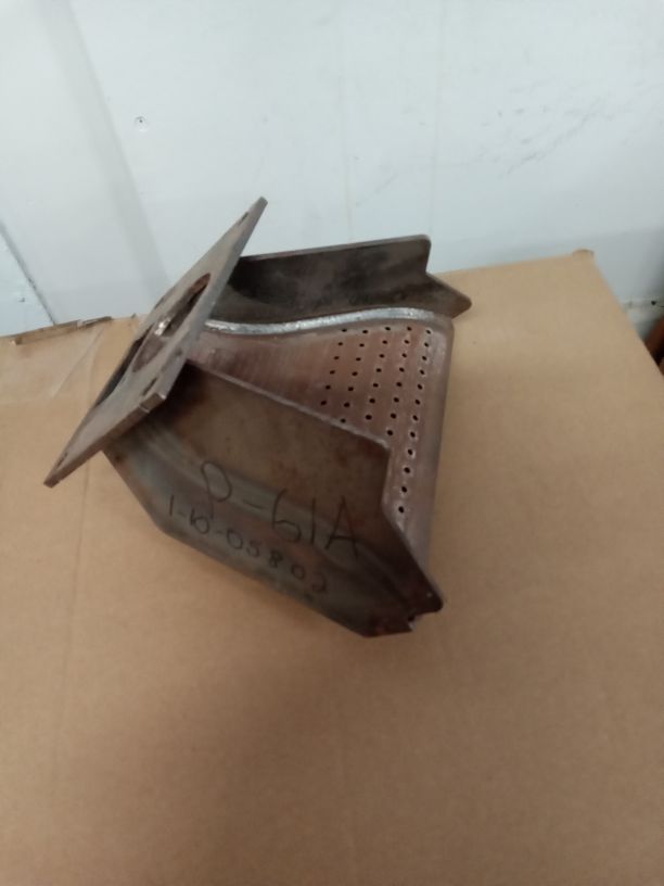 P61A Burn Pot Weldment