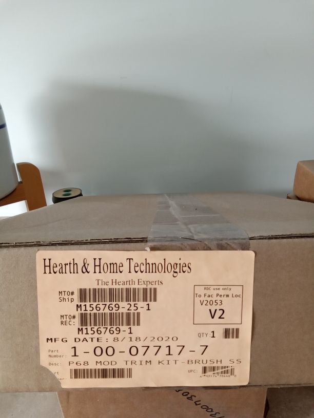 Modern Trim Kit – brushed stainless Harman P-series