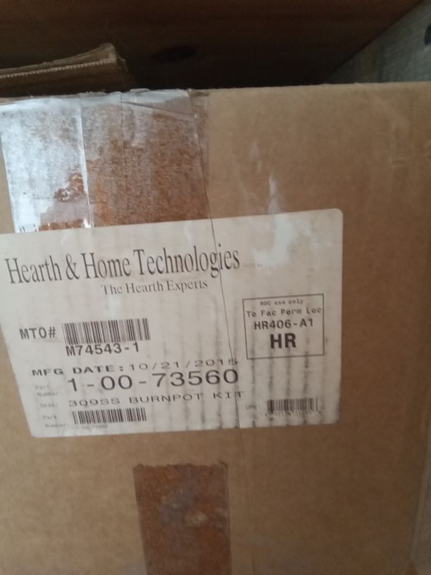 Burn pot weldment for PF 120