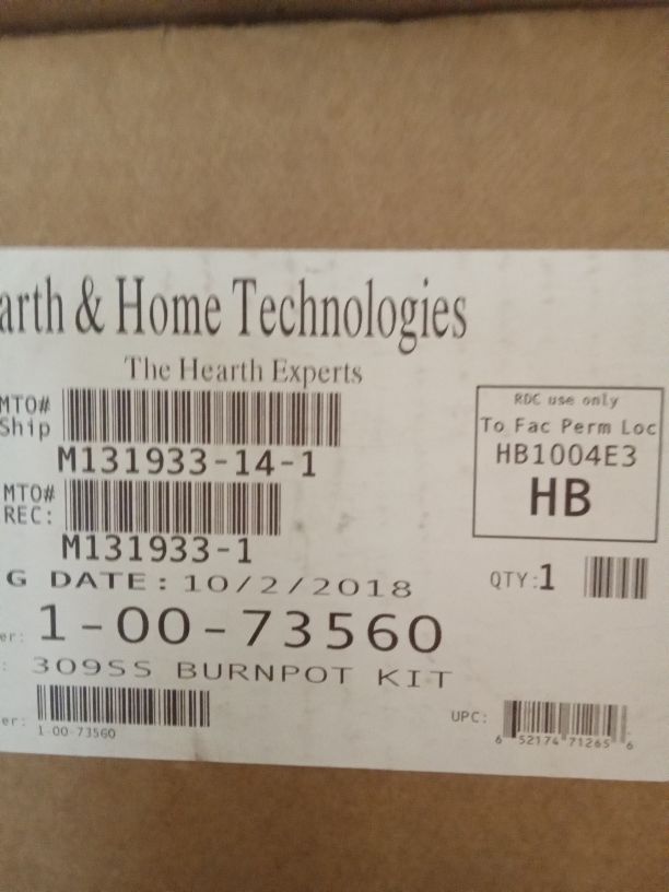 Burn pot weldment for PF 120