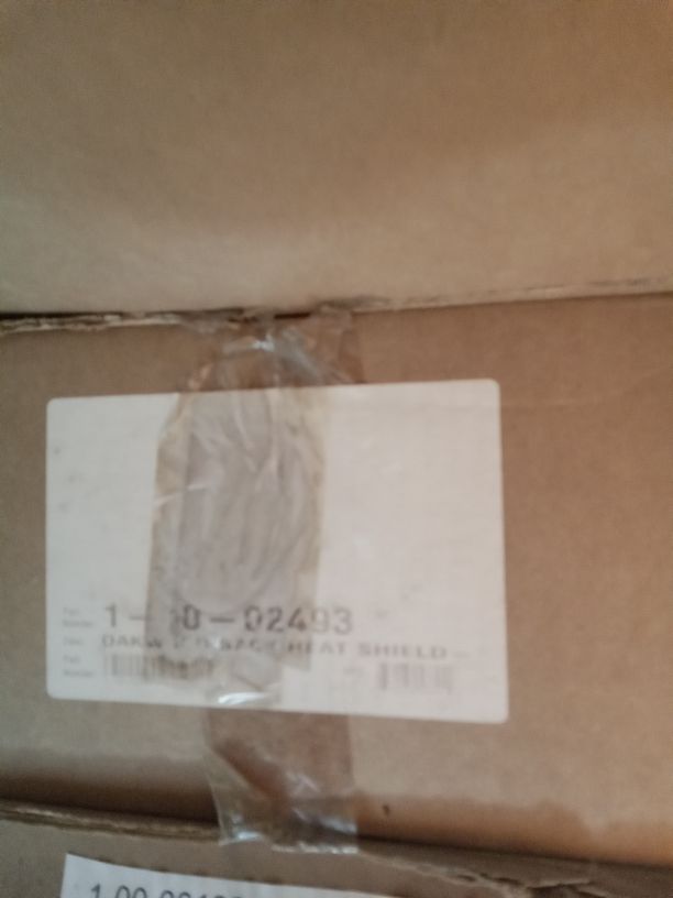 Harman Back Heat Shield