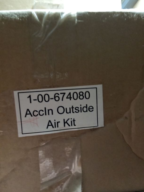 Outside Air Kit, Accentra Insert