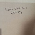 Baffle board for Next Gen Liberty