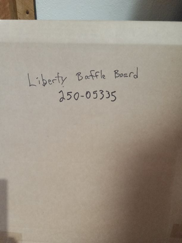 Baffle board for Next Gen Liberty