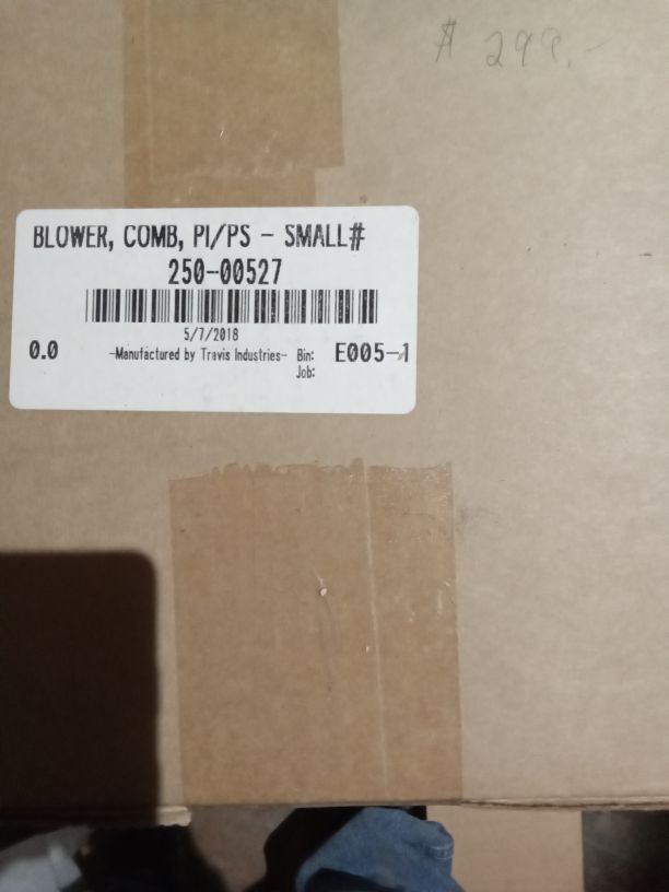 Combustion blower Pioneer