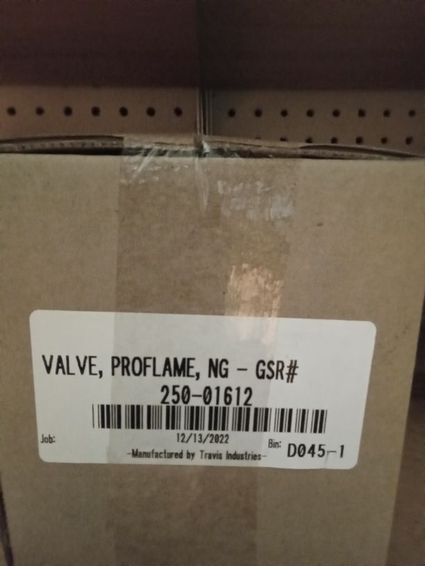 Gas valve for GS2 deluxe gas stoves