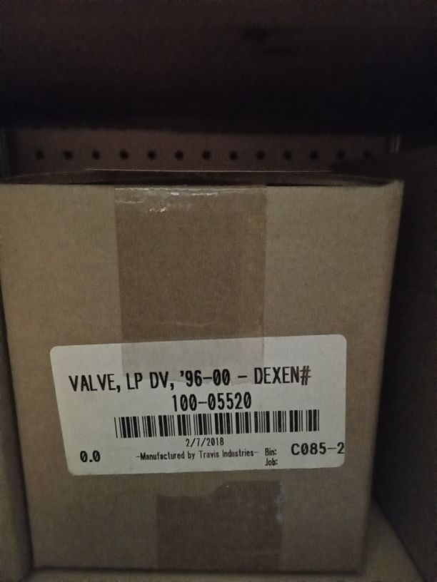 Lopi Control valve, gas DV LP