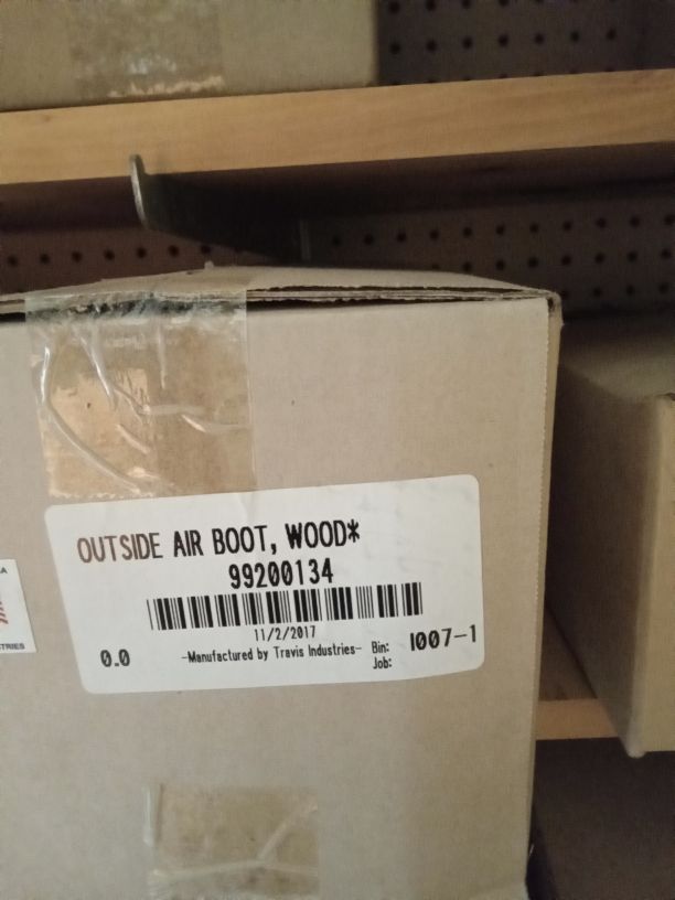 Outside Air Boot – Wood