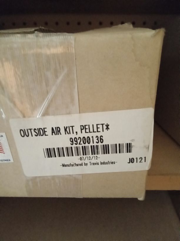 Outside Air Kit, Pellet