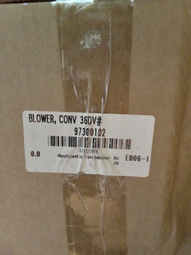 Convection Blower for FPX 36 DV XL